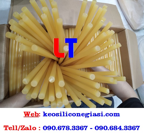 Keo nến ( keo silicone cây ) màu vàng Keo nến ( keo silicone cây ) màu vàng