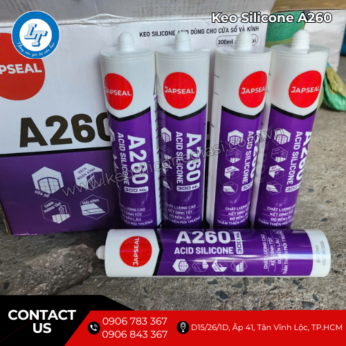 keo silicone A260 giá rẻ dán kính siêu kín 3 keo silicone A260 giá rẻ dán kính siêu kín 3