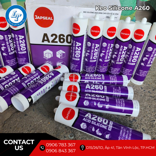 keo silicone A260 giá rẻ dán kính siêu kín 1 keo silicone A260 giá rẻ dán kính siêu kín 1