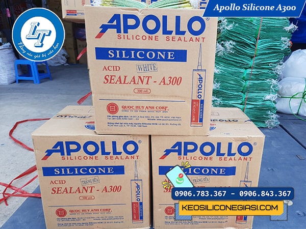 keo silicone A300 trắng trong trám khung kính, cửa sổ đóng chai keo silicone A300 trắng trong trám khung kính, cửa sổ đóng chai