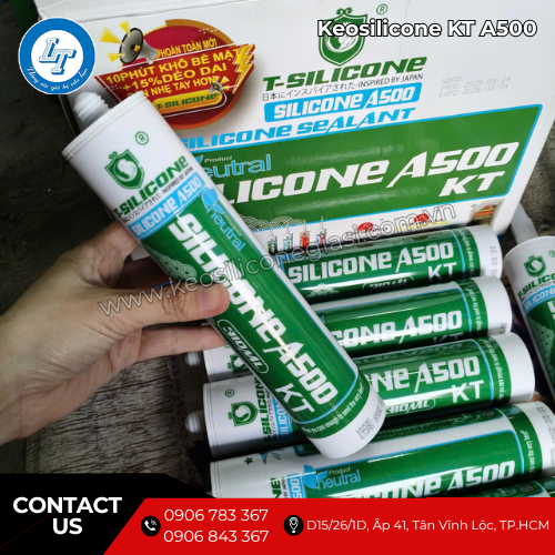 keo silicone A500 KT giá sỉ hàng công trình 3 keo silicone A500 KT giá sỉ hàng công trình 3