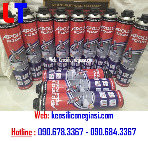 keo apollo foam dùng súng