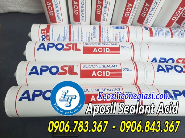 Keo Aposil Sealant acid 270ml/chai Keo Aposil Sealant acid 270ml/chai