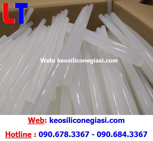 Keo nến ( keo silicone cây ) màu trắng sữa Keo nến ( keo silicone cây ) màu trắng sữa