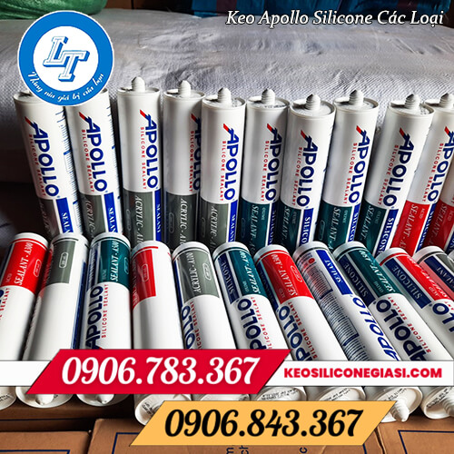 Tổng kho sỉ keo silicone Apollo giá rẻ Tổng kho sỉ keo silicone Apollo giá rẻ