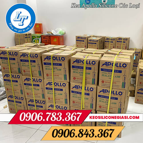 Tổng kho sỉ keo silicone Apollo giá rẻ Tổng kho sỉ keo silicone Apollo giá rẻ