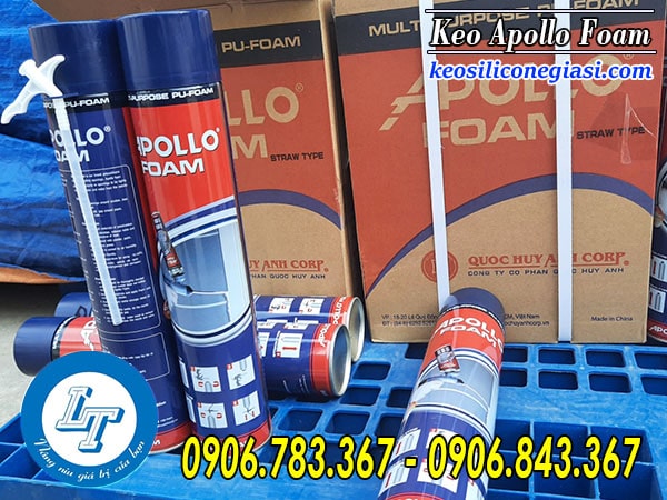 giá keo bọt trương nở Apollo Foam từ 1 thùng trở lên keo bọt trương nở apollo foam