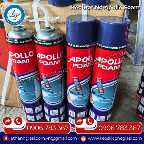 keo bọt nở Apollo Foam giá sỉ trám kín siêu nhanh sẵn kho 5 keo bọt nở Apollo Foam giá sỉ trám kín siêu nhanh sẵn kho 5