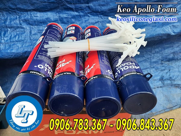 giá keo bọt trương nở Apollo Foam từ 1 thùng trở lên keo bọt trương nở apollo foam