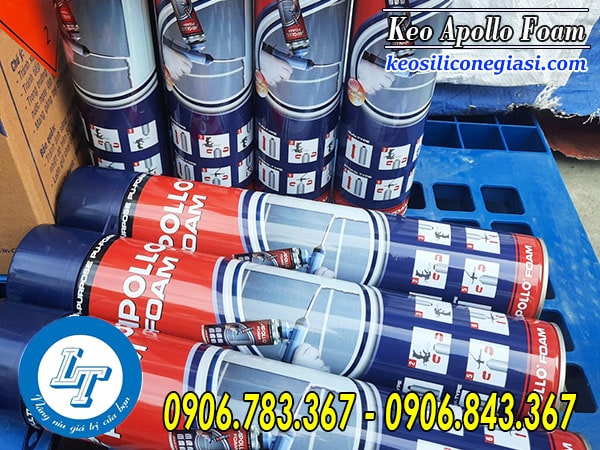 giá keo bọt trương nở Apollo Foam từ 1 thùng trở lên keo bọt trương nở apollo foam