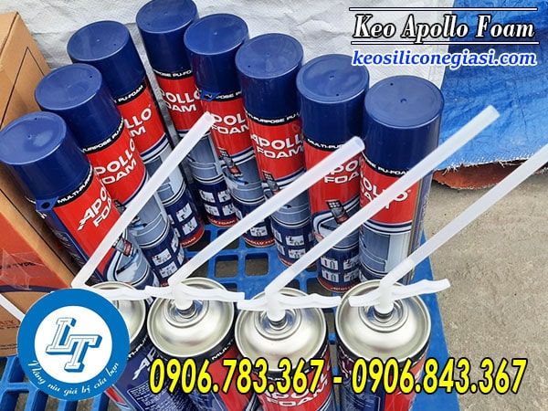 giá keo bọt trương nở Apollo Foam từ 1 thùng trở lên keo bọt trương nở apollo foam