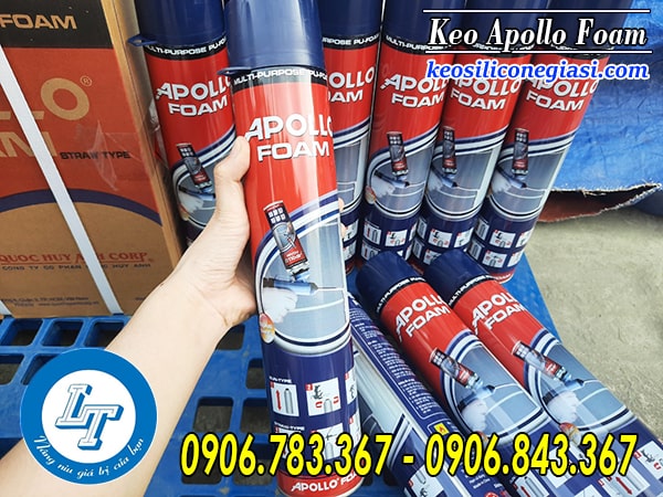 giá keo bọt trương nở Apollo Foam từ 1 thùng trở lên keo bọt trương nở apollo foam