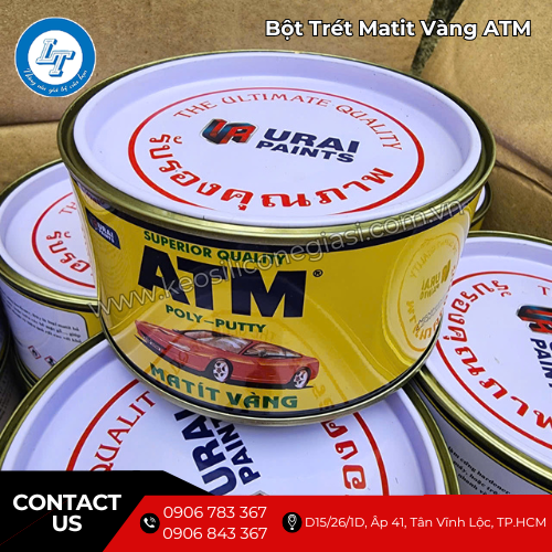 bột trét matit vàng ATM giá rẻ trét mịn, tiết kiệm 2 bột trét matit vàng ATM giá rẻ trét mịn, tiết kiệm 2