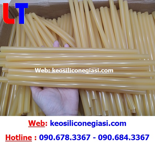 Keo nến ( keo silicone cây ) màu vàng Keo nến ( keo silicone cây ) màu vàng