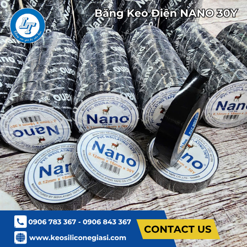 băng keo điện Nano 30Y giá sỉ giá rẻ hàng chuẩn công trình 1 băng keo điện Nano 30Y giá sỉ giá rẻ hàng chuẩn công trình 1