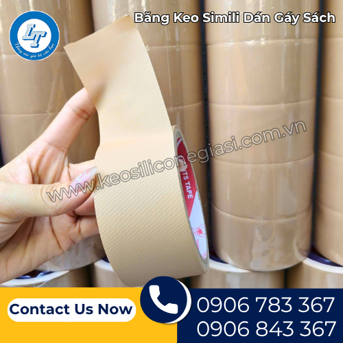 băng keo simili dán gáy sách giá rẻ cho nhà sách, trường học 3 băng keo simili dán gáy sách giá rẻ cho nhà sách, trường học 3