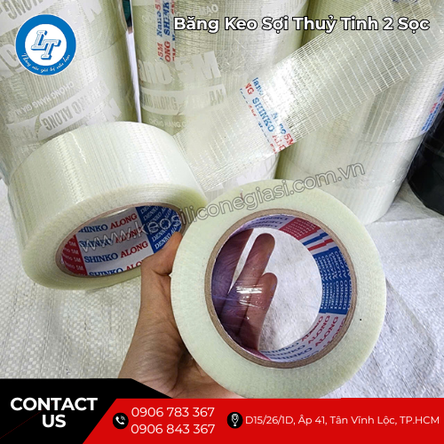 kho sỉ băng keo sợi thủy tinh 2 sọc giá rẻ từng cuộn 5 kho sỉ băng keo sợi thủy tinh 2 sọc giá rẻ từng cuộn 5