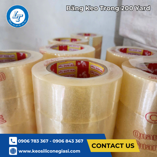 Băng keo trong dán thùng 200Y giá sỉ tốt 3 Băng keo trong dán thùng 200Y giá sỉ tốt 3