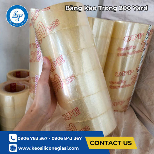 Băng keo trong dán thùng 200Y giá sỉ tốt 1 Băng keo trong dán thùng 200Y giá sỉ tốt 1