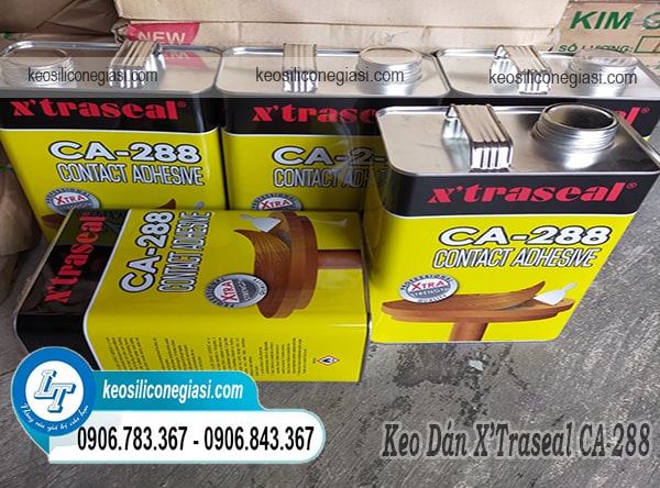 keo dán gỗ công nghiệp xtraseal ca 288 thùng 6 lon keo xtraseal ca 288