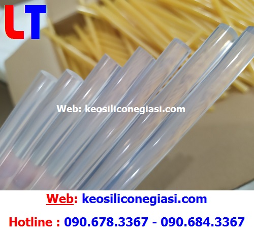 keo nến cây màu trắng trong