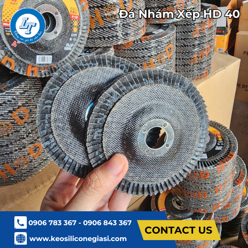 đá nhám HD 40 giá sỉ dùng trong cơ khí, gỗ, inox, sắt thép 1 đá nhám HD 40 giá sỉ dùng trong cơ khí, gỗ, inox, sắt thép 1