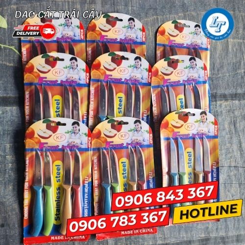 dao cắt trái cây giá sỉ vỉ 4 cây 1 dao cắt trái cây giá sỉ vỉ 4 cây 1