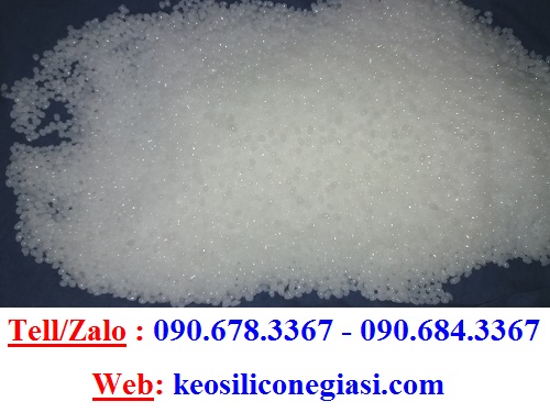 keo hạt màu trắng trong