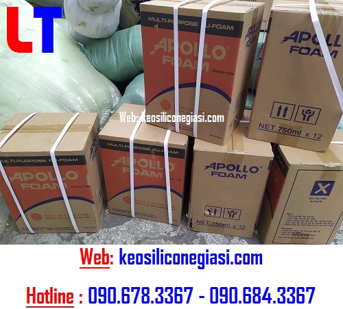 Keo apollo foam dùng vòi số lượng nhiều  Keo apollo foam dùng vòi số lượng nhiều