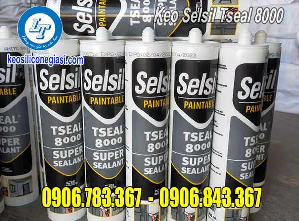 Trám vết nứt với keo selsil tseal 8000 ngày tết keo trám tseal 8000