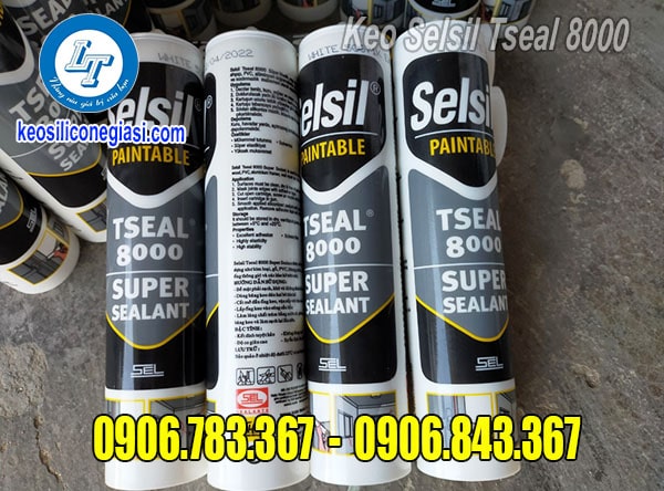 Trám vết nứt với keo selsil tseal 8000 ngày tết keo trám tseal 8000