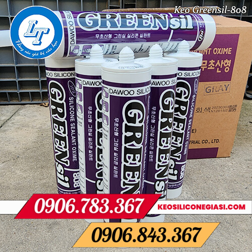 keo silicone Greensil 808 bao rẻ mua sỉ keo silicone Greensil 808 bao rẻ mua sỉ