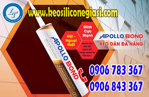 Keo apollo bond không bị sụt lún, kháng nước tốt