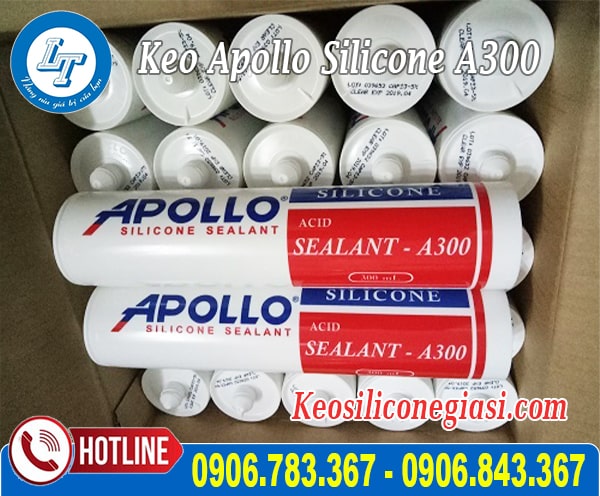 Keo apollo silicone trong suốt A300 Keo apollo silicone trong suốt A300
