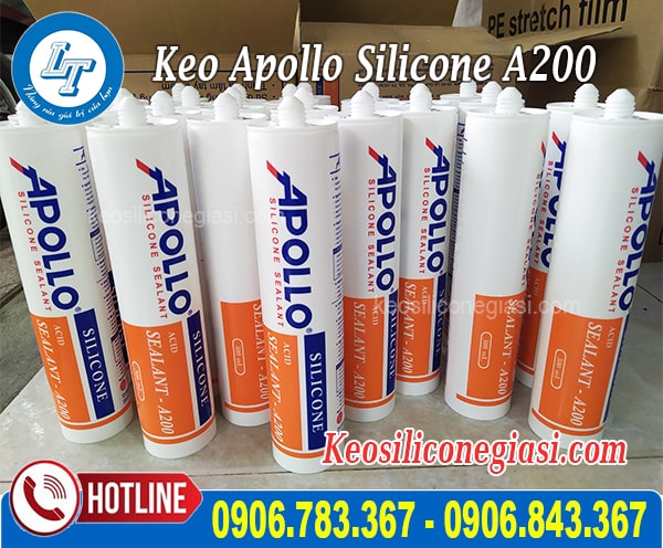Keo apollo silicone trong suốt A200 Keo apollo silicone trong suốt A200