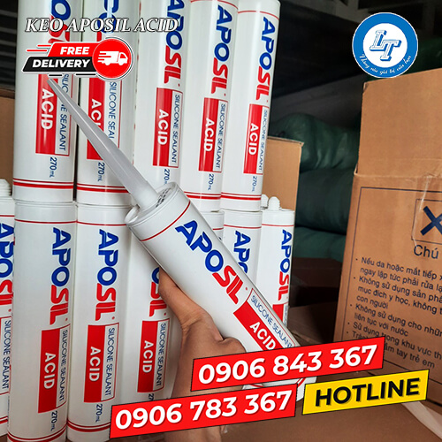 keo Aposil Acid giá sỉ rẻ trám khung nhôm cửa kính 2 keo Aposil Acid giá sỉ rẻ trám khung nhôm cửa kính 2