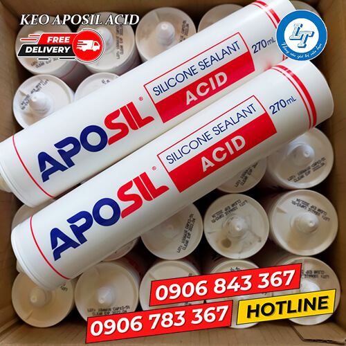 keo Aposil Acid giá sỉ rẻ trám khung nhôm cửa kính 5 keo Aposil Acid giá sỉ rẻ trám khung nhôm cửa kính 5