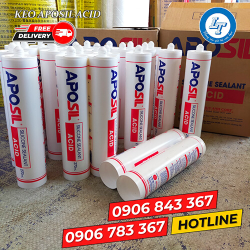keo Aposil Acid giá sỉ rẻ trám khung nhôm cửa kính 3 keo Aposil Acid giá sỉ rẻ trám khung nhôm cửa kính 3