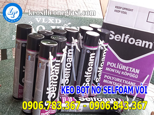 Keo bọt nở cách âm selfoam vòi giá rẻ