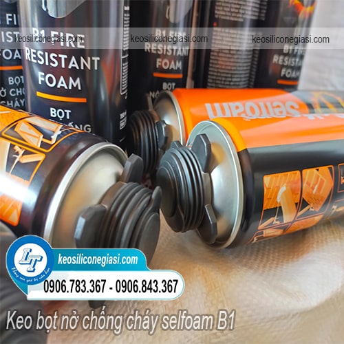 Keo bọt nở chống cháy Selfoam B1 Keo bọt nở chống cháy Selfoam B1
