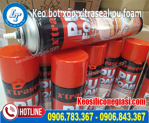 Keo bọt xốp X'traseal pu foam