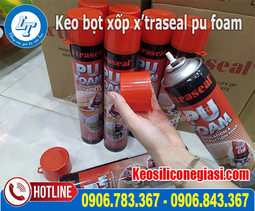 Keo bọt xốp x'traseal pu foam Keo bọt xốp x'traseal pu foam