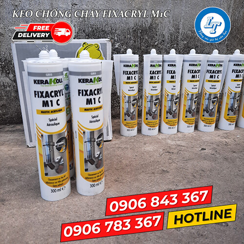Keo silicone fixacryl m1c giá tốt chống nước ngăn lửa 6 Keo silicone fixacryl m1c giá tốt chống nước ngăn lửa 6