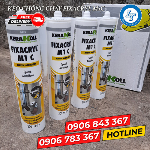 Keo silicone fixacryl m1c giá tốt chống nước ngăn lửa 4 Keo silicone fixacryl m1c giá tốt chống nước ngăn lửa 4