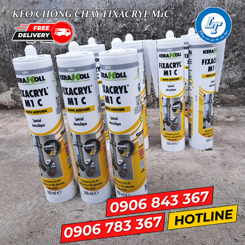 Keo silicone fixacryl m1c giá tốt chống nước ngăn lửa 5 Keo silicone fixacryl m1c giá tốt chống nước ngăn lửa 5