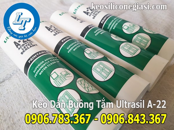 phân phối keo dán buồng tắm Ultrasil A-22 giá tốt tại Bình Chánh phân phối keo dán buồng tắm Ultrasil A-22 giá tốt tại Bình Chánh