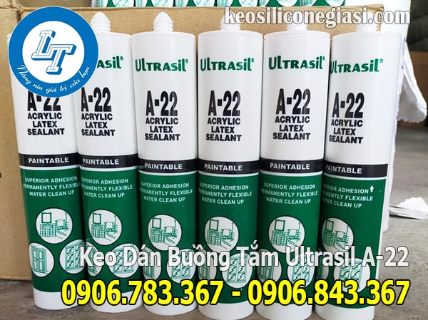phân phối keo dán buồng tắm Ultrasil A-22 giá tốt tại Bình Chánh phân phối keo dán buồng tắm Ultrasil A-22 giá tốt tại Bình Chánh