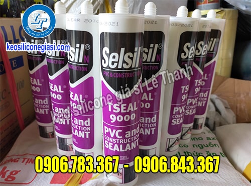 Keo dán nhôm kính selsil tseal 9000