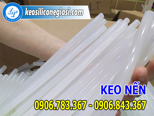 Keo nến màu trắng sữa