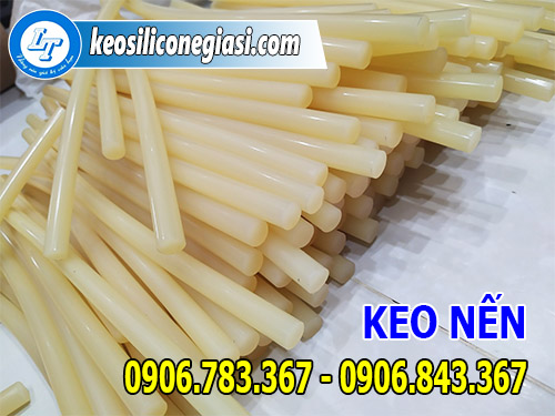 Keo nến màu vàng nhạt